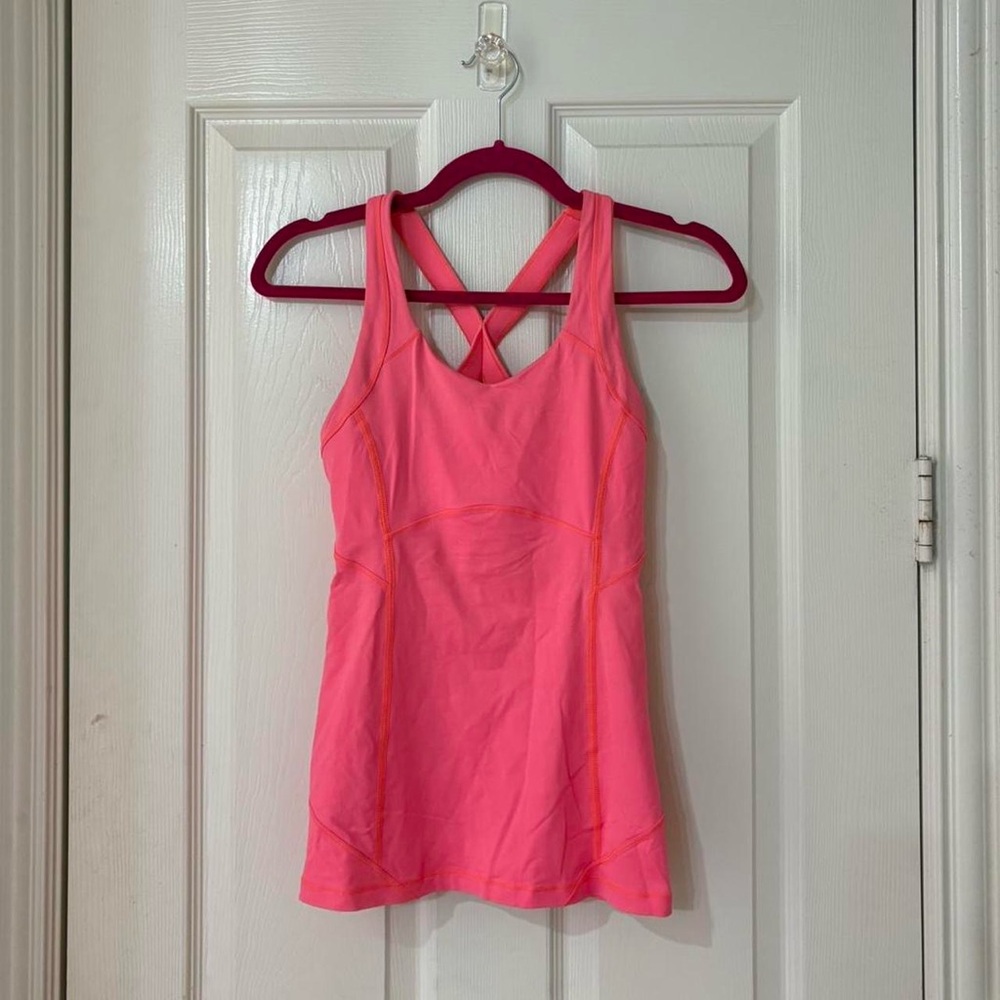 lululemon athletica Pink Tank Top